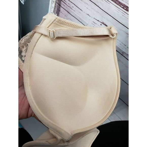 Smart & Sexy Tan Push-Up Bra 34C Add 2 Cup Sizes Underwire Style #SA276‎ Padded - Picture 3 of 9